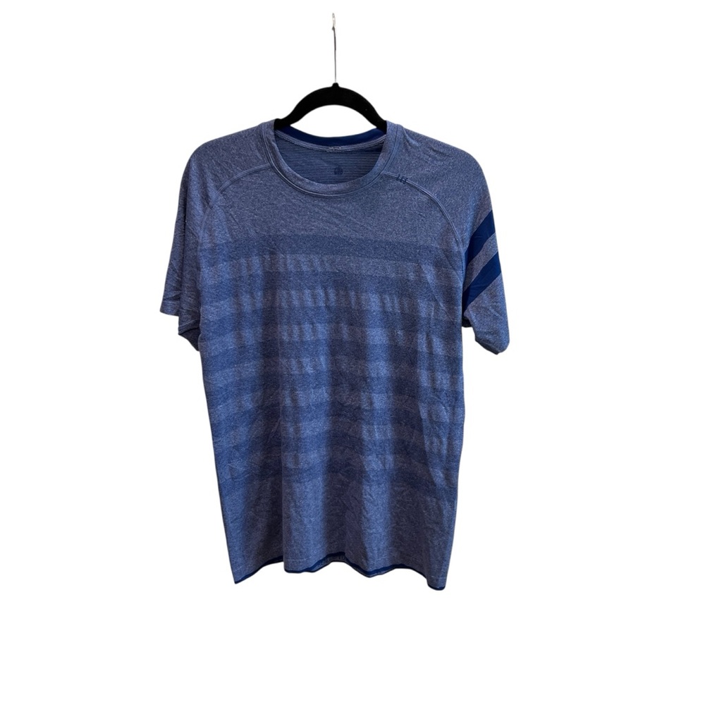 Blue Striped Men's Shirt Lululemon size M